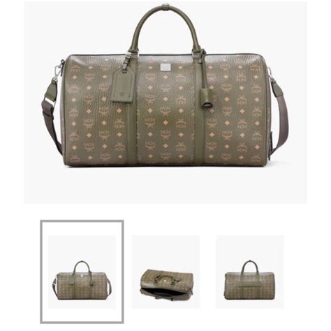 replica mcm duffle bag